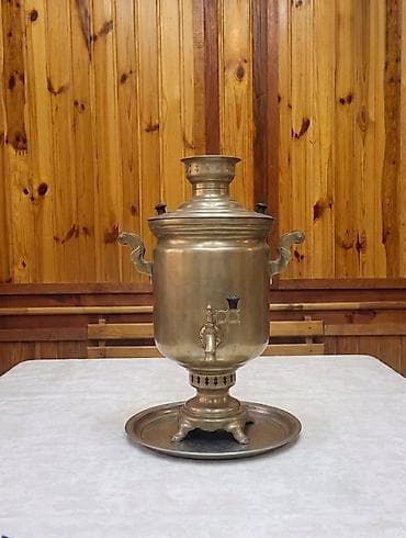 İşlənmiş Od Samovar, 8 l, Pulsuz çatdırılma, Rayonlara çatdırılma — 1