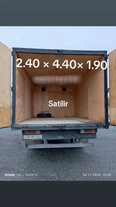 дом на колесах turbo az: Yük maşını üçün geniş və dözümlü karkas kuzası. Bu karkas kuzası 2.40 — 1