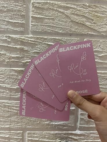 toplar: Məhsul: K-pop foto kart dəsti – BLACKPINK “ROSÉ” temalı -Kargoyla bir — 2