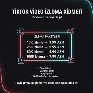Marketinq, Reklam və PR: Instagram və TikTok üçün sosial media inkişaf xidmətləri - Sürətli və — 5
