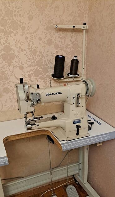 petlə tikiş maşını: Tikiş maşını Sew, Yeni,Elektromexaniki, 1 saplı, Ünvandan götürmə — 2