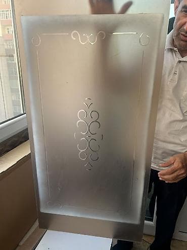 Mat şüşə dekor panel - Material: temperli mat şüşə - Üslub: mərkəzdə lalafo.az -da Mat şüşə dekor panel - Material: temperli mat şüşə - Üslub: mərkəzdə