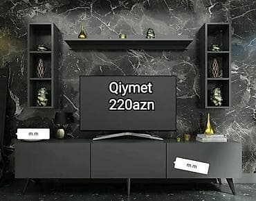 tvi alti: Yeni, Düz TV altlığı, Polkalı, Laminat, Azərbaycan — 7