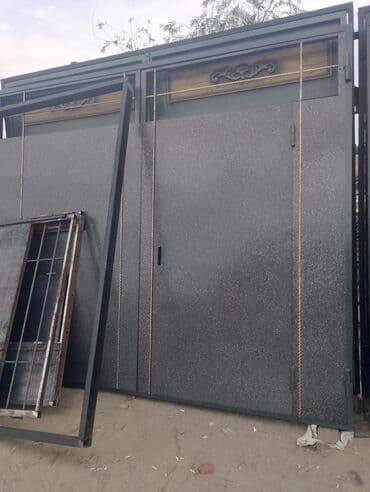 Darvazalar və aksesuarlar: Dəmir Həyət darvazası, Yana açılan, Mexaniki, rəng - Mavi — 17