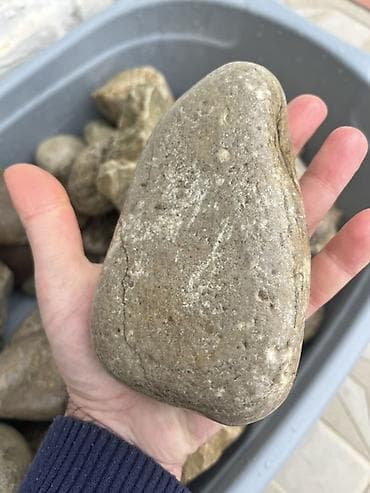 dekor dasi: Akvarum üçün Təbii çay daşları – dekorativ — 2