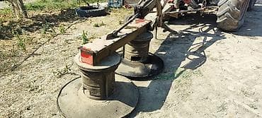 yeni teker kreditle type 1: İki barabanlı otbiçən (traktora qoşulan) - Konstruksiya: arxa asqıya — 1