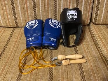 Maskalar, eynəklər: Venum boks dəsti+skakalka (təcili satılır real alıcılara endirim — 1