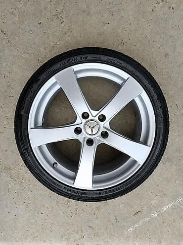 renault megane 2: İşlənmiş Disk təkər Mercedes-Benz 225 / 40 / R 18, 5 Boltlu — 1