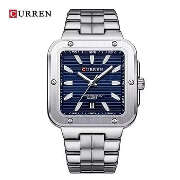 Смарт браслеты: Новый, Наручные часы, Curren, цвет - Синий — 2