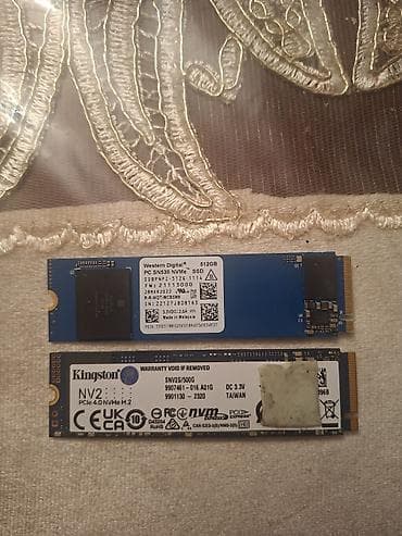 hard disc: Daxili SSD disk Western Digital (WD), 512 GB, M.2 — 2