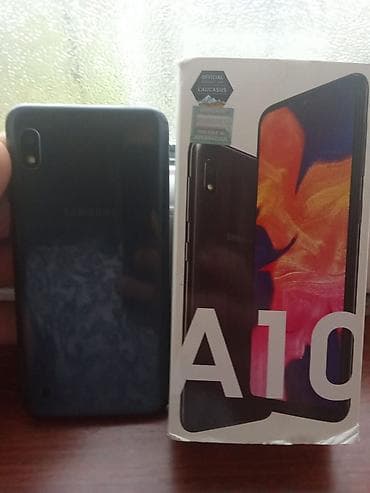ikinci el iphone 13 pro: Samsung Galaxy A10, 32 GB, rəng - Qara, İki sim kartlı — 1