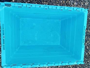 Avadanlığın icarəsi: Mavi rəngli plastik konteyner/qutu - Material: qalın və möhkəm — 2