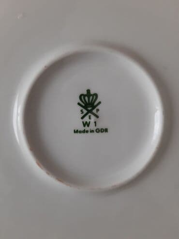 elit qab qacaq: Nahar dəsti, rəng - Ağ, Farfor — 7