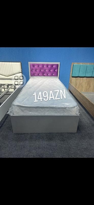 Tək nəfərlik çarpayı – matrasla birlikdə - Minimalist dizaynlı, aşağı lalafo.az -da Tək nəfərlik çarpayı – matrasla birlikdə - Minimalist dizaynlı, aşağı