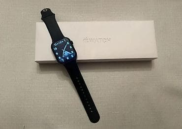 apple watch 745: Smart saat, Apple, Sensor ekran, rəng - Qara — 3