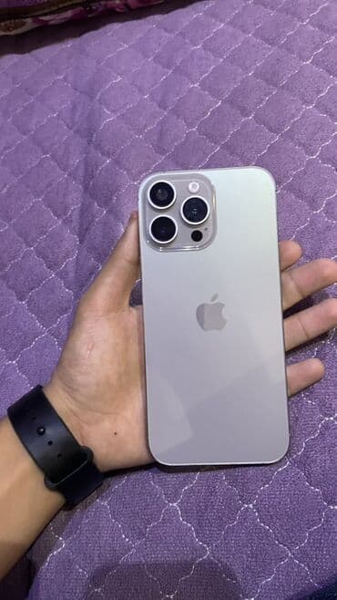 15 про макс: IPhone 16 Pro Max, 256 ГБ, Серебристый, Отпечаток пальца, Беспроводная зарядка, Face ID — 4