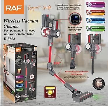 RAF Wireless Vacuum Cleaner R.8723 – simsiz, yüngül və çoxfunksiyalı