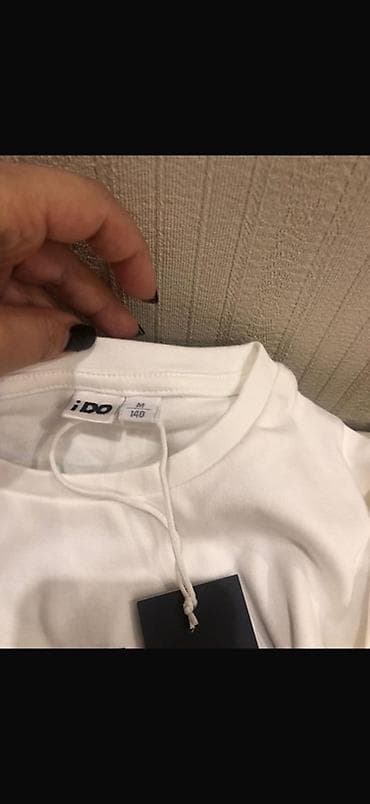 IDO uşaq köynəyi – uzunqollu - Rəng: ağ - Brend: iDO - Ölçü: M / 140 — 4