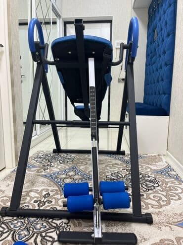 ayaq ustu saat: İnversiya masası (başaşağı trenajor) - Dayaqlı polad karkas, geniş — 3