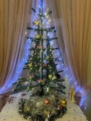 новогодняя елка: Новогодняя елка крутящаяся вместе с огоньками (имеется видео) Не на — 3