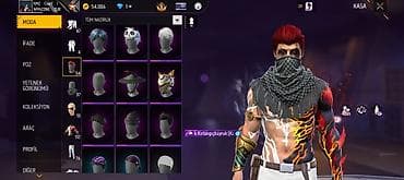 baş geyimi: Free Fire oyun hesabı – AMZ CraZy (Svy.59) Ümumi: - Server: TUR - — 10