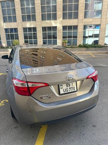 yuk masini sifarisi: Toyota Corolla LE sedan Wın2016 texpasport 2017 - Korpus rəngi: yas — 2