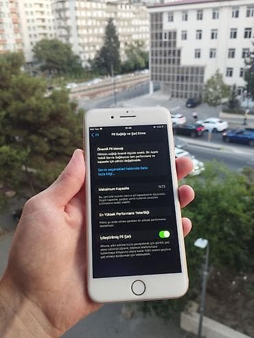 IPhone 8 Plus, 64 GB, Qızılı, Simsiz şarj — 8