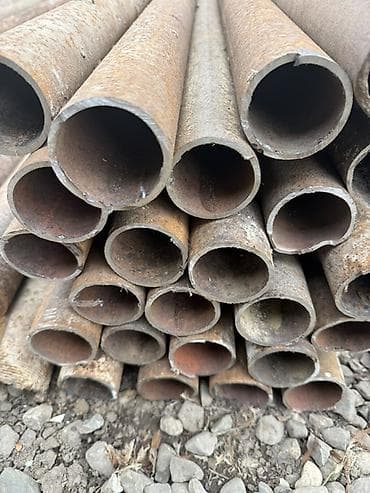 Крепежные изделия: Məhsul: Polad borular 60 mm qalınlıq 4 mm uzunlugu 5 metrə 1 metrəsi — 4