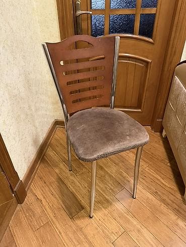 Mətbəx üçün, Qatlanmayan, Stul