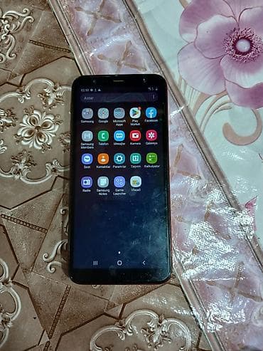 Samsung Galaxy J6 Plus, 32 GB, rəng - Qırmızı, İki sim kartlı