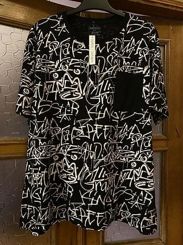 Futbolka, Defacto, XL, rəng - Qara — 2