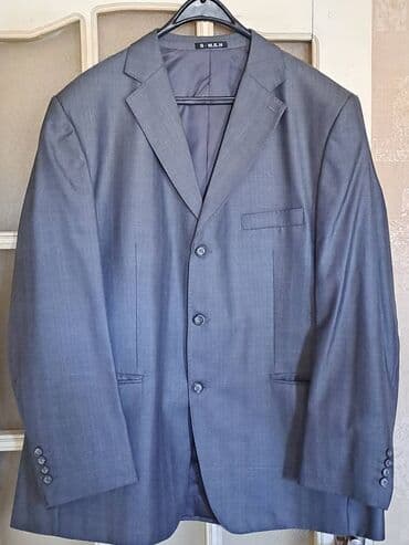 kişi ucun klassik qara kostyum: 1 dəfə geyinib .Ölçü 58 — 1