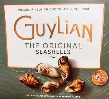 Qida məhsulları: Guylian The Original Seashells – premium Belçika şokoladı (1958-dən) — 3