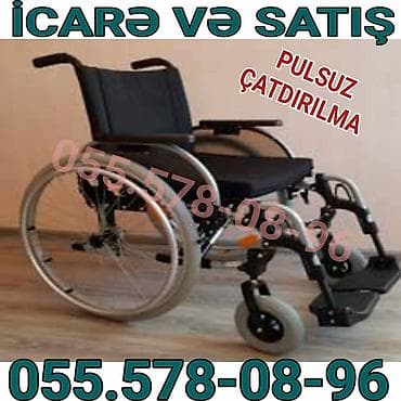 Manual əlil arabası – icarə və satış. Xüsusiyyətlər: - Yüngül və