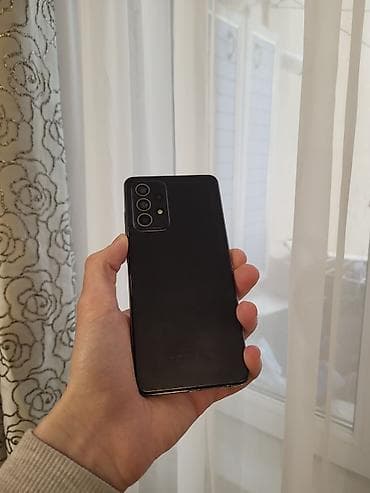 galaxy a52 qiyməti: Samsung Galaxy A52, rəng - Qara, Barmaq izi — 1