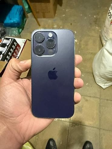 htc desire eye: IPhone 14 Pro, 128 GB, Deep Purple, Face ID — 2