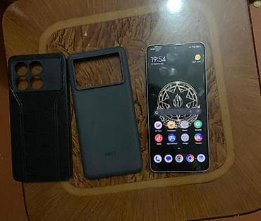 philips xenium 9@9h: Poco X6 Pro 5G, 512 GB, rəng - Boz, Barmaq izi — 1