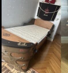 cehizlik sandiqlar: Oğlan üçün, Təknəfərlik çarpayı — 3