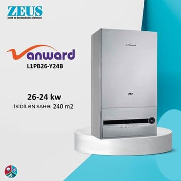 cin nomrələr: Yeni Kombi 24 kVt, Pulsuz çatdırılma, Ödənişli quraşdırma, Zəmanətli — 1