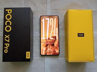 Poco X7 Pro, 512 GB, rəng - Qara, Sensor, Barmaq izi, Sənədlərlə