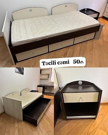 Oğlan və qız üçün, Təknəfərlik çarpayı, Tumba