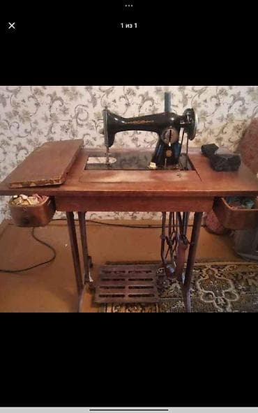 Masaüstü pedal ilə işləyən tikiş maşını - Klassik mexaniki model