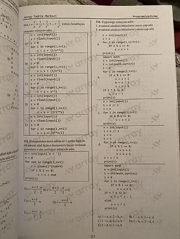 array informatika test bankı pdf: İnformatika 11-ci sinif, Pulsuz çatdırılma — 3