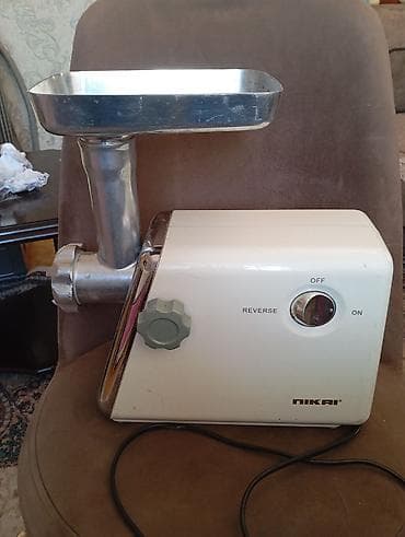 sud ceken: Nikai elektrik ətçəkən maşın - Brend: Nikai - Korpus: ağ rəngli — 2