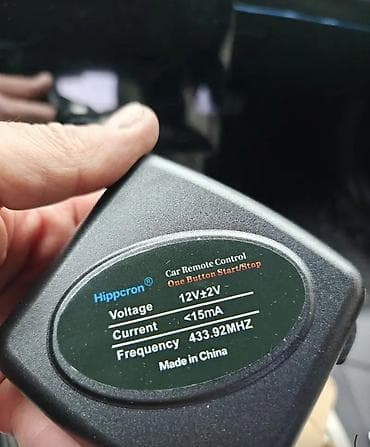 variator karopka nədir: Hippcron “One Button Start/Stop” avtomobil işə salma sistemi — 4