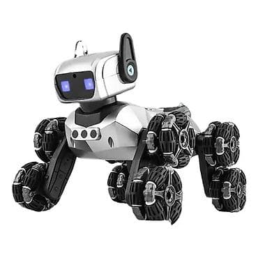 mutfaq oyuncaqları: 8 təkərli mexaniki it – 2.4 GHz uzaqdan idarə olunan akrobatik robot — 2