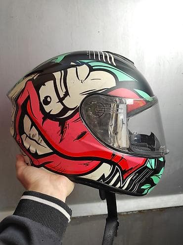 Motosiklet dəbilqəsi – tam üzlü model - Brend: MT Helmets (qrafik