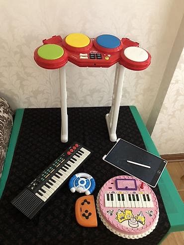 Игрушки: Hamisinin temire ehtiyaci var Uşaq musiqi dəsti – müxtəlif alətlər və — 3