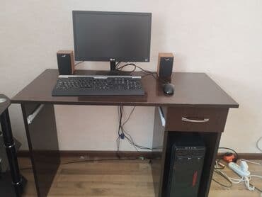 masaüstü kompüterler: Pc(her sey daxil)+masa Sistem bloku: Motherboard:AsRock — 1