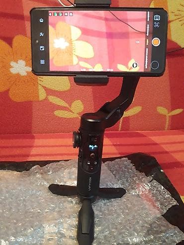 sony a6700: AOCHUAN SMART XR – Smartfon üçün 3 oxlu gimball stabilizator — 2